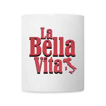 Italien, das schöne Leben - Tasse - Weiß - Vorne