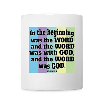 God is The Word - Mug - white - Front