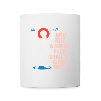 Lebendiges Skelett Celebration Design - Tasse - Weiß - Vorne