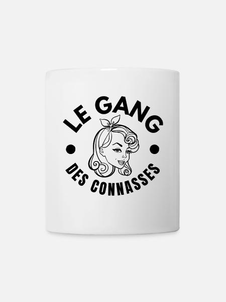 groupe de filles, meilleure copine - Mug blanc - blanc