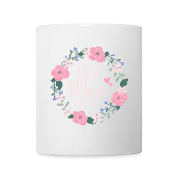 Best Mom ever - pink - Tasse - Weiß - Vorne