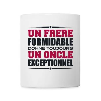 un Oncle exceptionnel cadeau pour Frère - Mug blanc - blanc - Devant