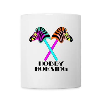 HOBBY HORSING DES ANNÉES 80 - Mug blanc - blanc - Devant