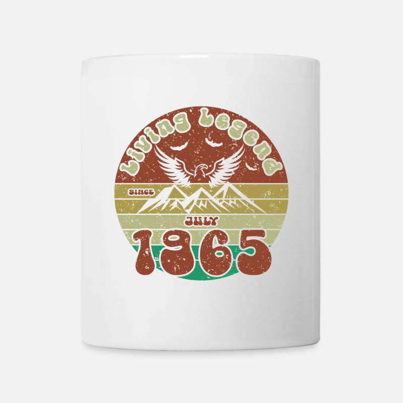 60. Geburtstag Living Legend since VIN 07/1965 - Tasse - Weiß