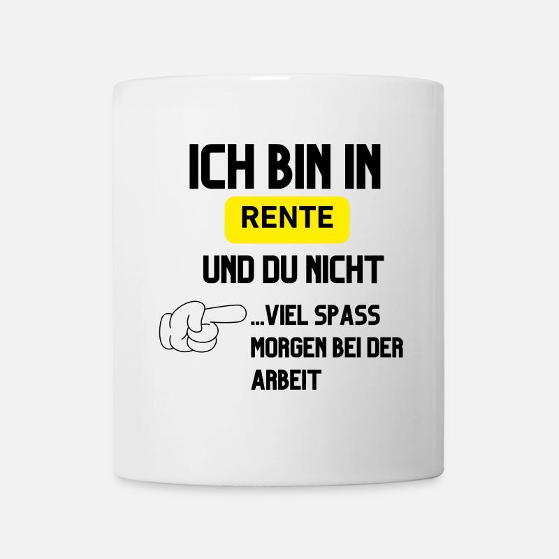 I'm retired - Mug - white