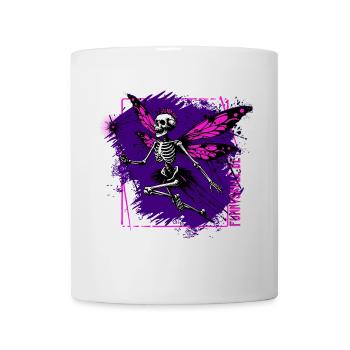 Fée Crâne / / Fée squelette / / Magie FS0249 - Mug blanc - blanc - Devant
