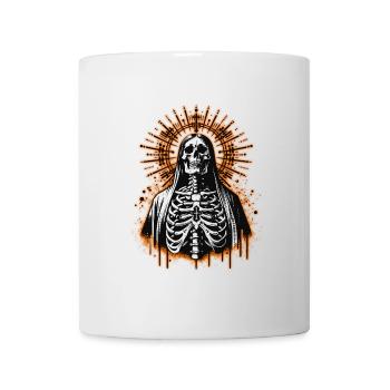 Maria Skull // Totenkopf Heilige // Kirche FS0251 - Tasse - Weiß - Vorne