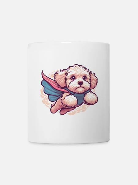 Super Hund Maltipoo Moodle Multipoo Cape Geschenk - Tasse - Weiß