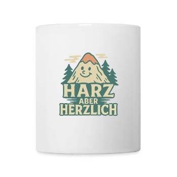 Harz I Brocken Brockenbahn Walpurgis Motiv - Tasse - Weiß - Vorne