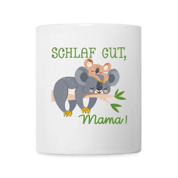 SCHLAFLOSE MAMA MUTTERTAG BABY KOALA - Tasse - Weiß - Vorne