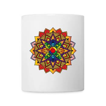 Colorful Mandala - Mug - white - Front