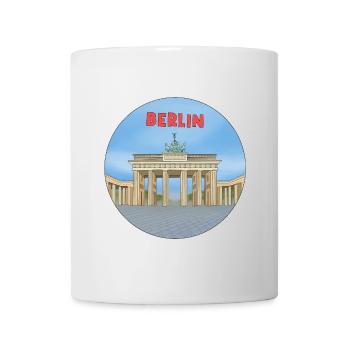 The City of Berlin in Germany - Mug - white - Front