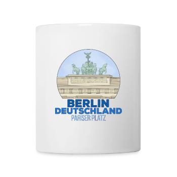 Pariser Platz Berlin - Mug - white - Front