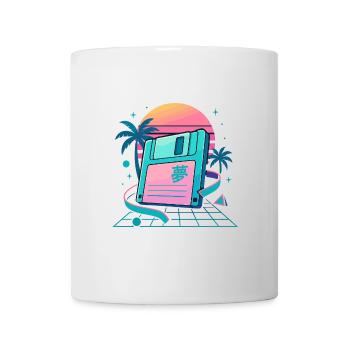 Retro Floppy Dream - Mug - white - Front