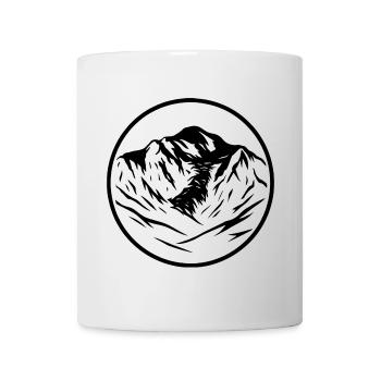Mont Blanc - Tasse - Weiß - Vorne
