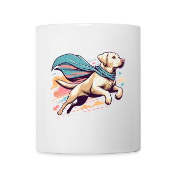 Super chien Labrador Retriever Labi Labbi Cadeau - Mug blanc - blanc - Devant