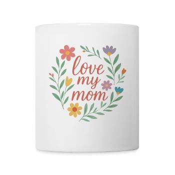 love my mom - Mug - white - Front