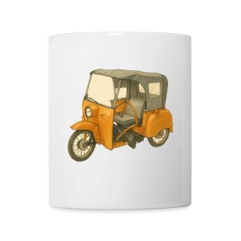 Krause Duo als Comic - Tasse - Weiß - Vorne