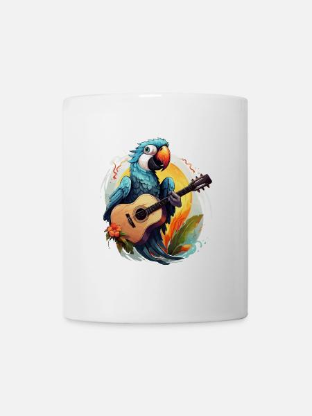 Tropische Melodien - Tasse - Weiß