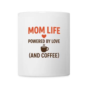 Funny Mother’s Day Gift for Coffee-Loving Moms - Mug - white - Front