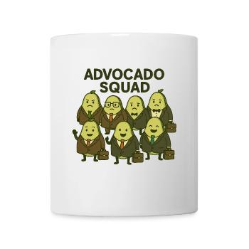 Avocado Squad – Anwälte mit Biss - Tasse - Weiß - Vorne