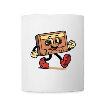 Ein glattes Kassettenband - Tasse - Weiß - Vorne