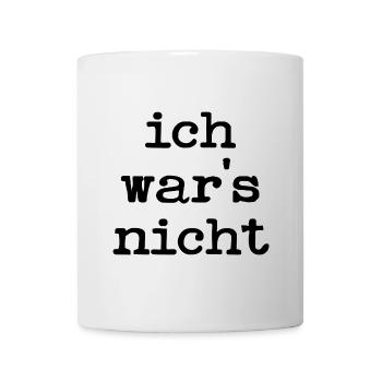 UNSCHULDIG LUSTIGE SPRÜCHE UNSCHULD - Tasse - Weiß - Vorne
