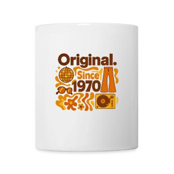 Original. Since 1970 – Disco Fever Birth Year - Mug - white - Front