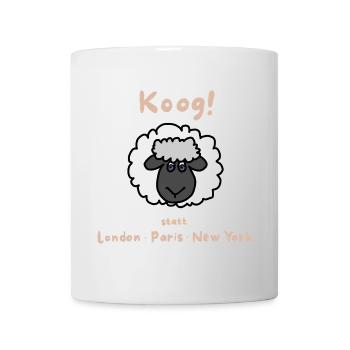 Koog statt London Paris New York - Tasse - Weiß - Vorne