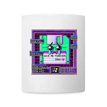 Floppy Neon Cry 1994 - Tasse - Weiß - Vorne