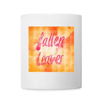 Flaming Fallen Leaves - Tasse - Weiß - Vorne