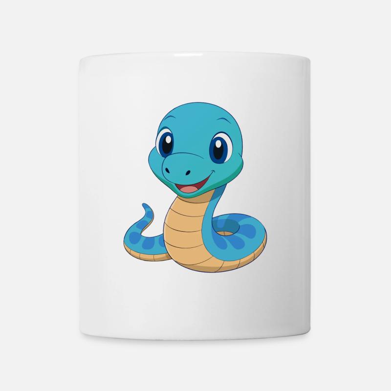 Baby-Schlangenboa - Tasse - Weiß