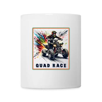 Quad Race – Speed Explosion - Tasse - Weiß - Vorne