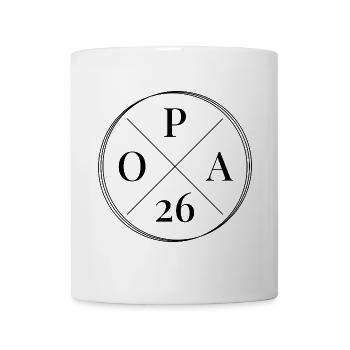 Opa 2026 - Tasse - Weiß - Vorne