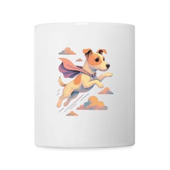 Super Hund Jack Russell Terrier Jacky Geschenk - Tasse - Weiß - Vorne