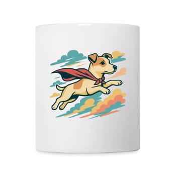 Super Hund Jack Russell Terrier Jacky Geschenk - Tasse - Weiß - Vorne