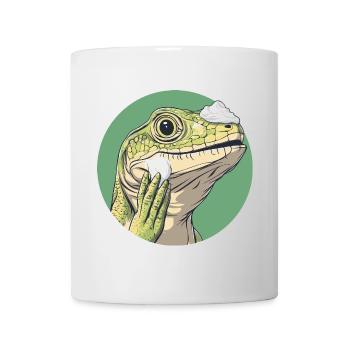 Rasage des lézards – plus doux que jamais ! - Mug blanc - blanc - Devant