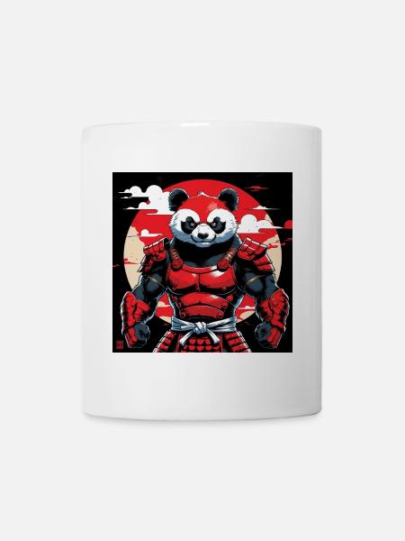 Roter Panda Zen-Geist - Tasse - Weiß