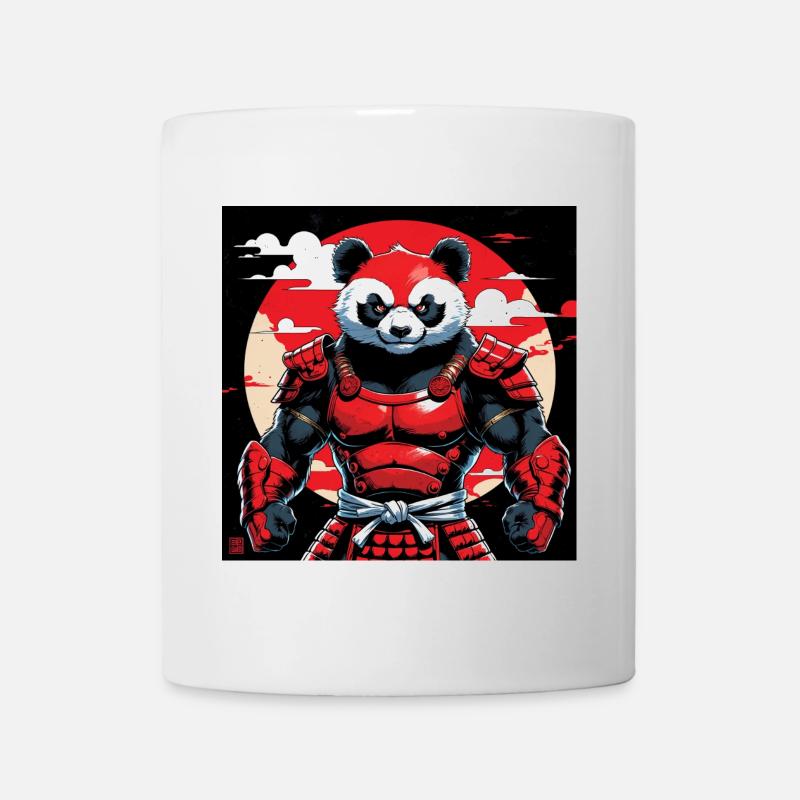 Roter Panda Zen-Geist - Tasse - Weiß