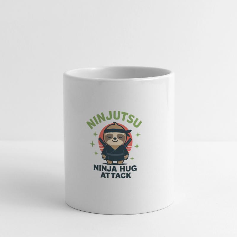 Ninja Cuddle Sloth HugAttack Mug