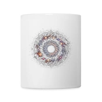 Mandala der Leere - Tasse - Weiß - Vorne