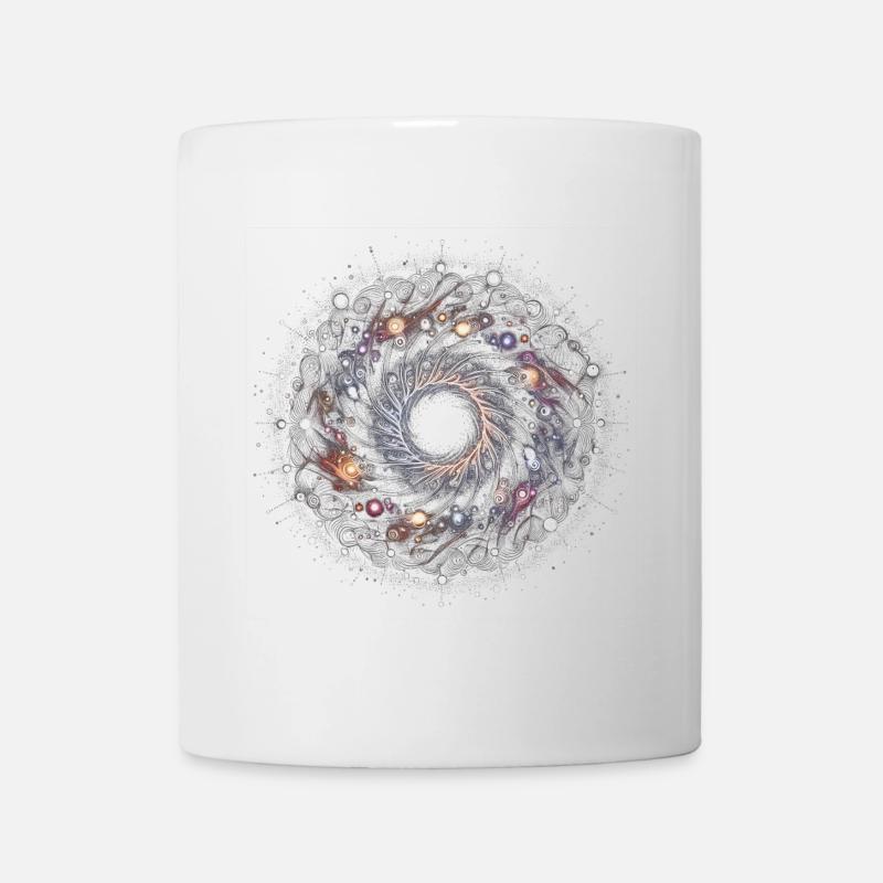 Mandala der Leere - Tasse - Weiß