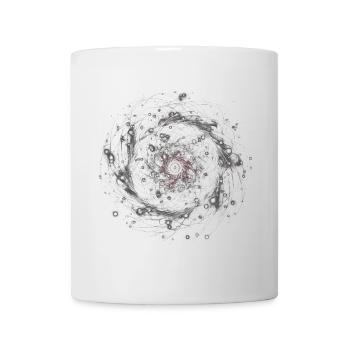 Galaxy Mandala - Mug - white - Front