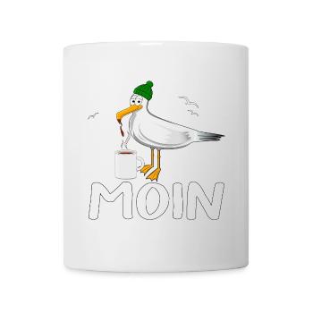 Möve MOIN - Tasse - Weiß - Vorne