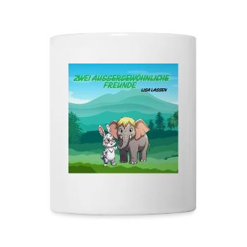 Zwei außergewöhnliche Freunde - Tasse - Weiß - Vorne