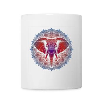 Trifecta Virtues Mandala - Mug - white - Front