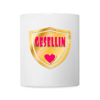 AUSBILDUNG HANDWERK ABSCHLUSS GESELLIN - Tasse - Weiß - Vorne