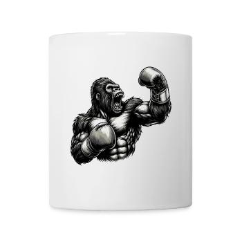 Gorilla Boxer Fighter Boxing Roars Gift - Mug - white - Front