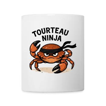 Ninja-Krabbe - Tasse - Weiß - Vorne