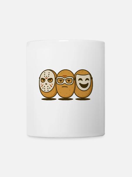Die Brötchen-Bande – Masken-Edition - Tasse - Weiß